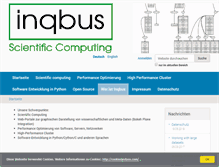 Tablet Screenshot of inqbus.de